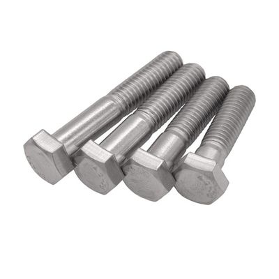 Galvanized Hex Head Bolt DIN933 / DIN 931 4.8 / 6.8 / 8.8 / 10.9 Galvanized / Hot Dip Stainless